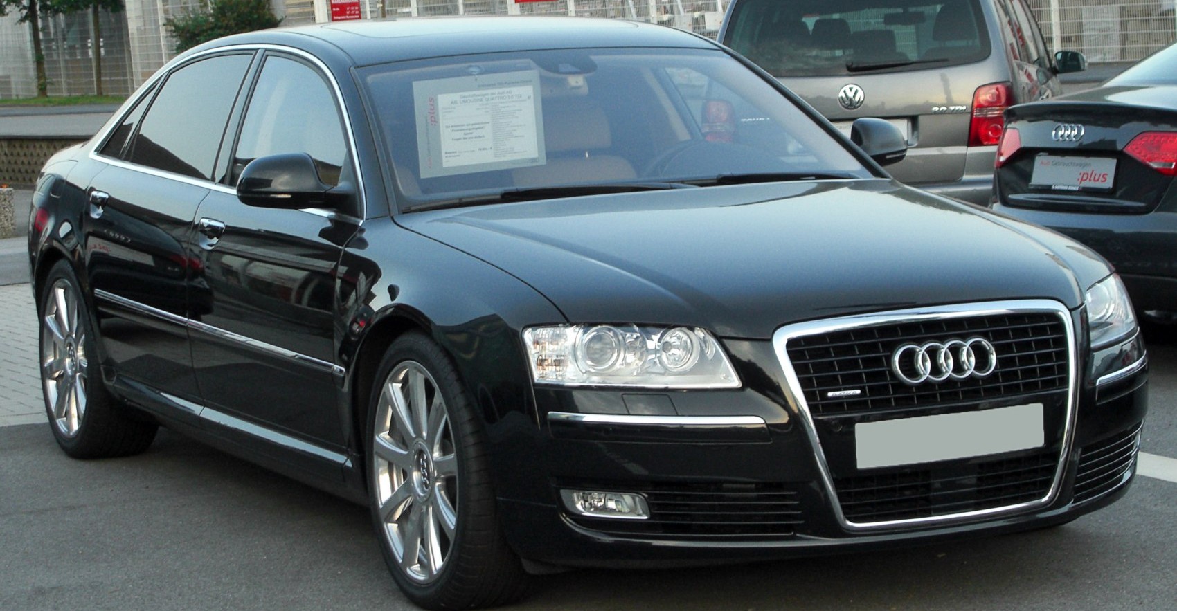 Audi A8 6.0 W12 (450 Hp) quattro Tiptronic (2007 - 2010) moteur et fiche technique
