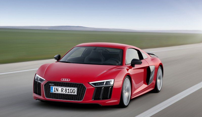 Audi R8 5.2 FSI V10 plus (610 Hp) quattro S tronic (2015 - 2018) moteur et fiche technique