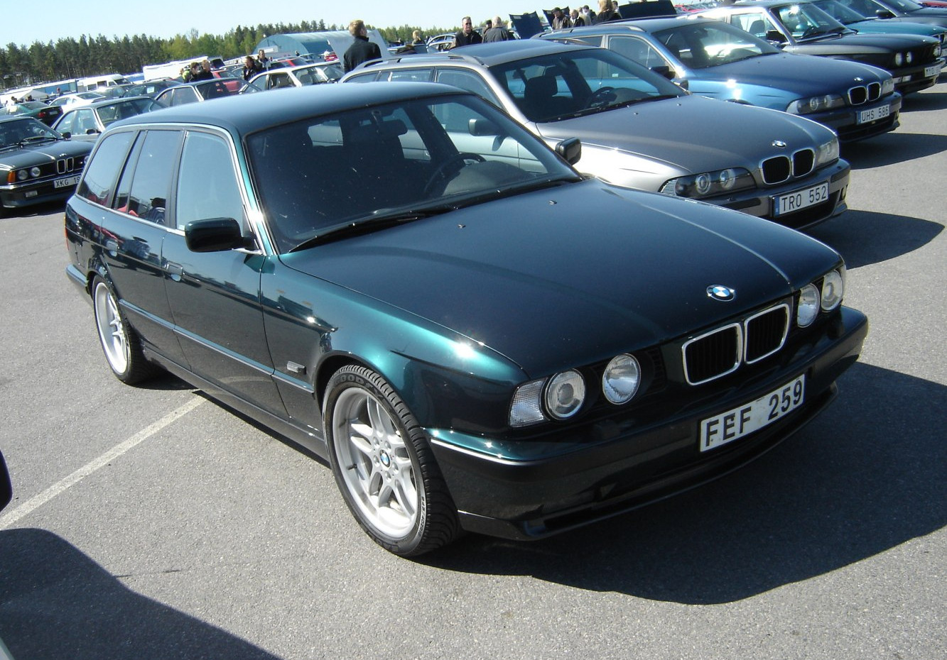 Bmw M5 BMW M5 (E34) (1994 - 1995) generación especificaciones y foto