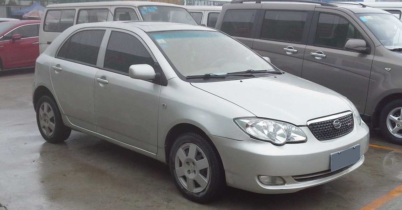 Byd F3 caratteristiche, motori e consumi
