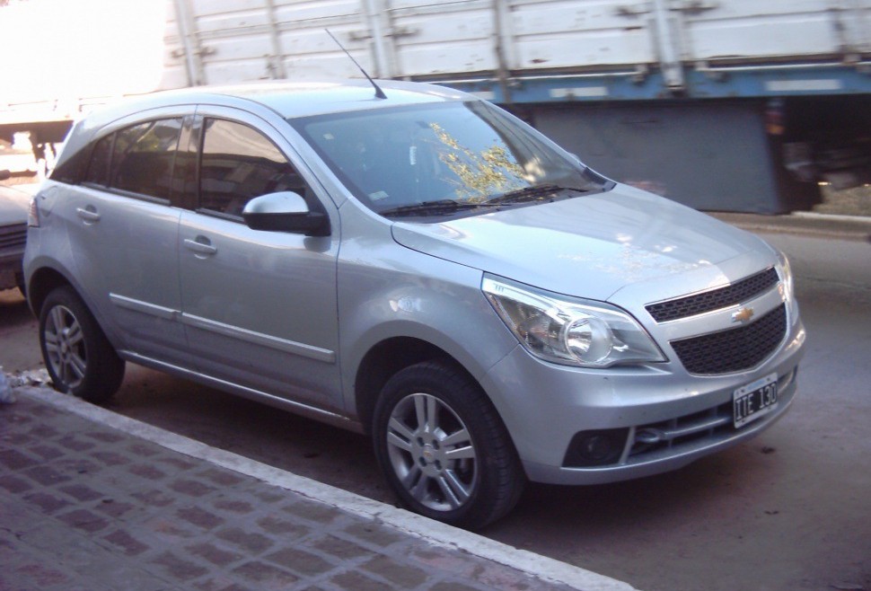Chevrolet Agile Daten, Motoren und Verbrauch