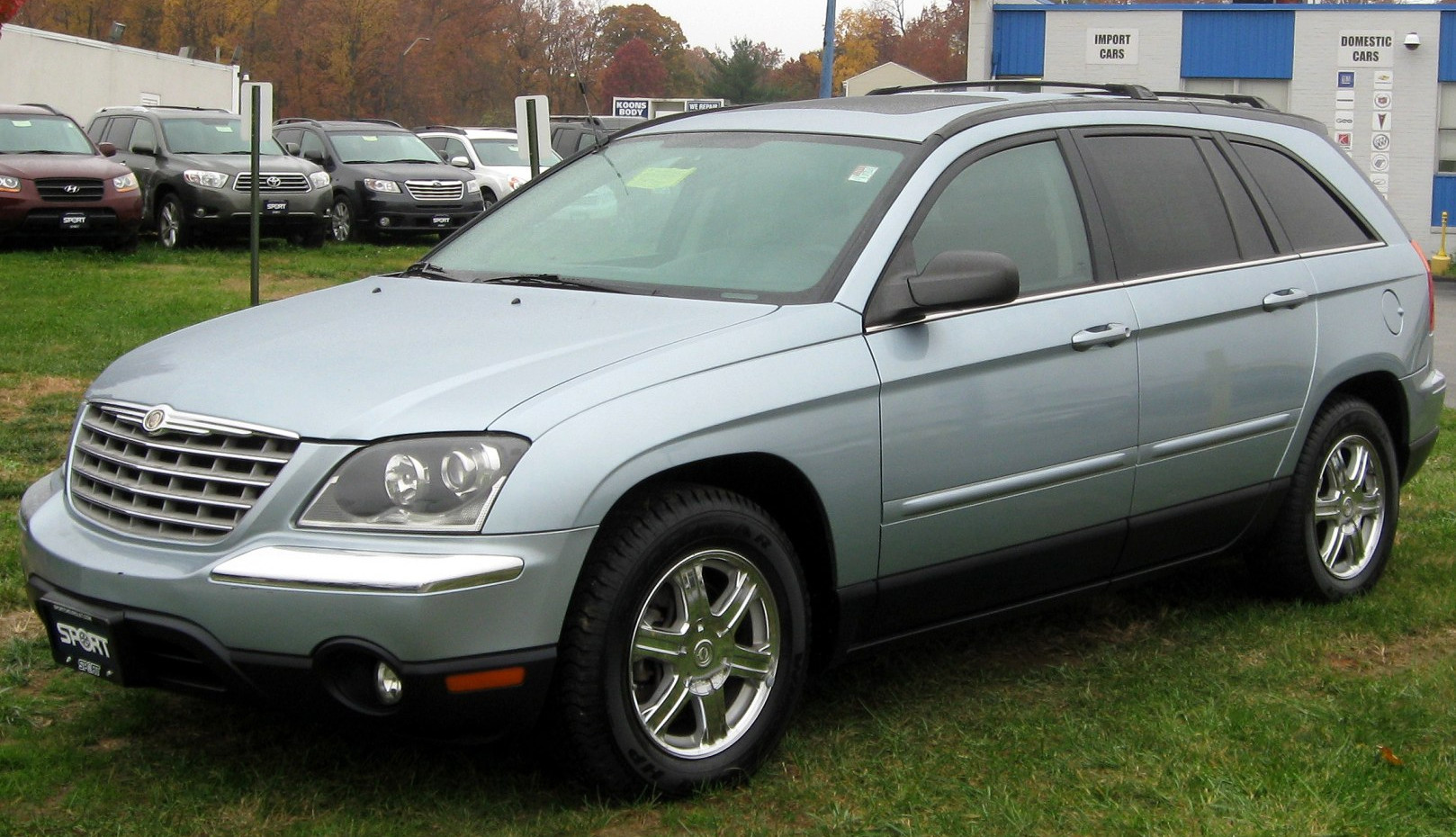 Chrysler Pacifica (crossover) especificaciones, motores y consumo