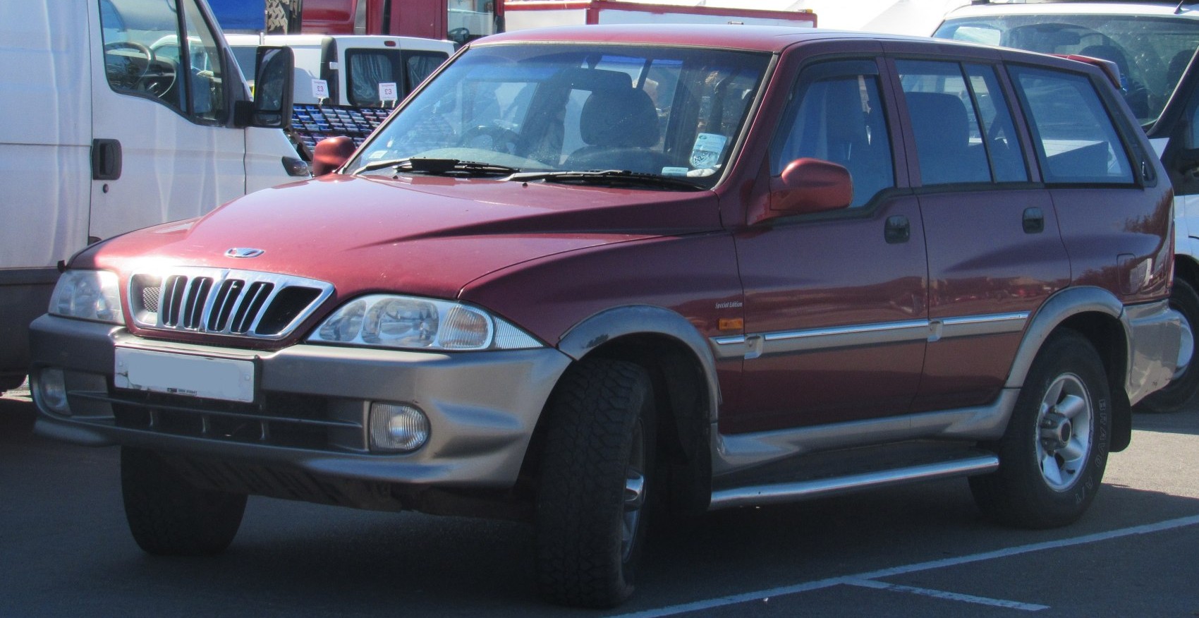 Daewoo Musso 2.3 D (77 Hp) (1999 - 2002) motore e scheda tecnica