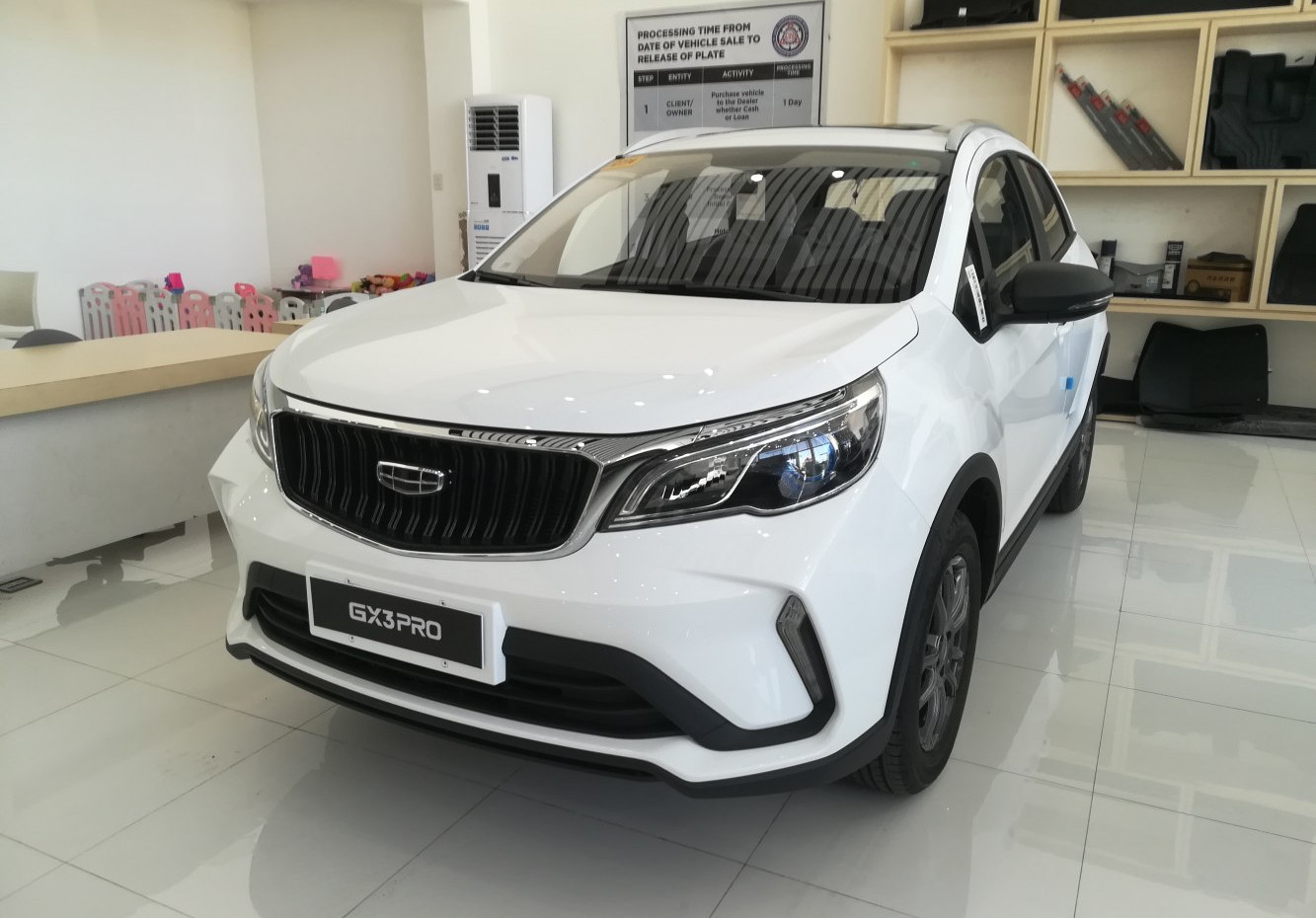 Geely GX3 specs, engine options and consumption