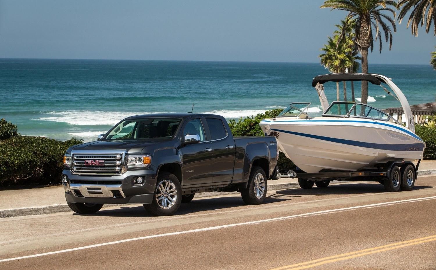 Gmc Canyon GMC Canyon II Crew cab (2015 - 2020) generation specs and photo