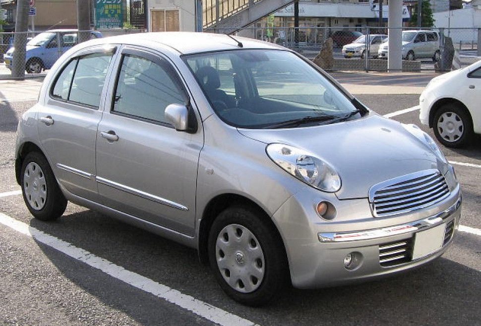 Nissan March 1.2 i 16V (80 Hp) Automatic (2003 - 2005) motor y ficha técnica